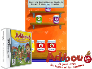 Game Thumbnail - Adibou - Je Joue avec les Lettres et les Nombres (France) [b]